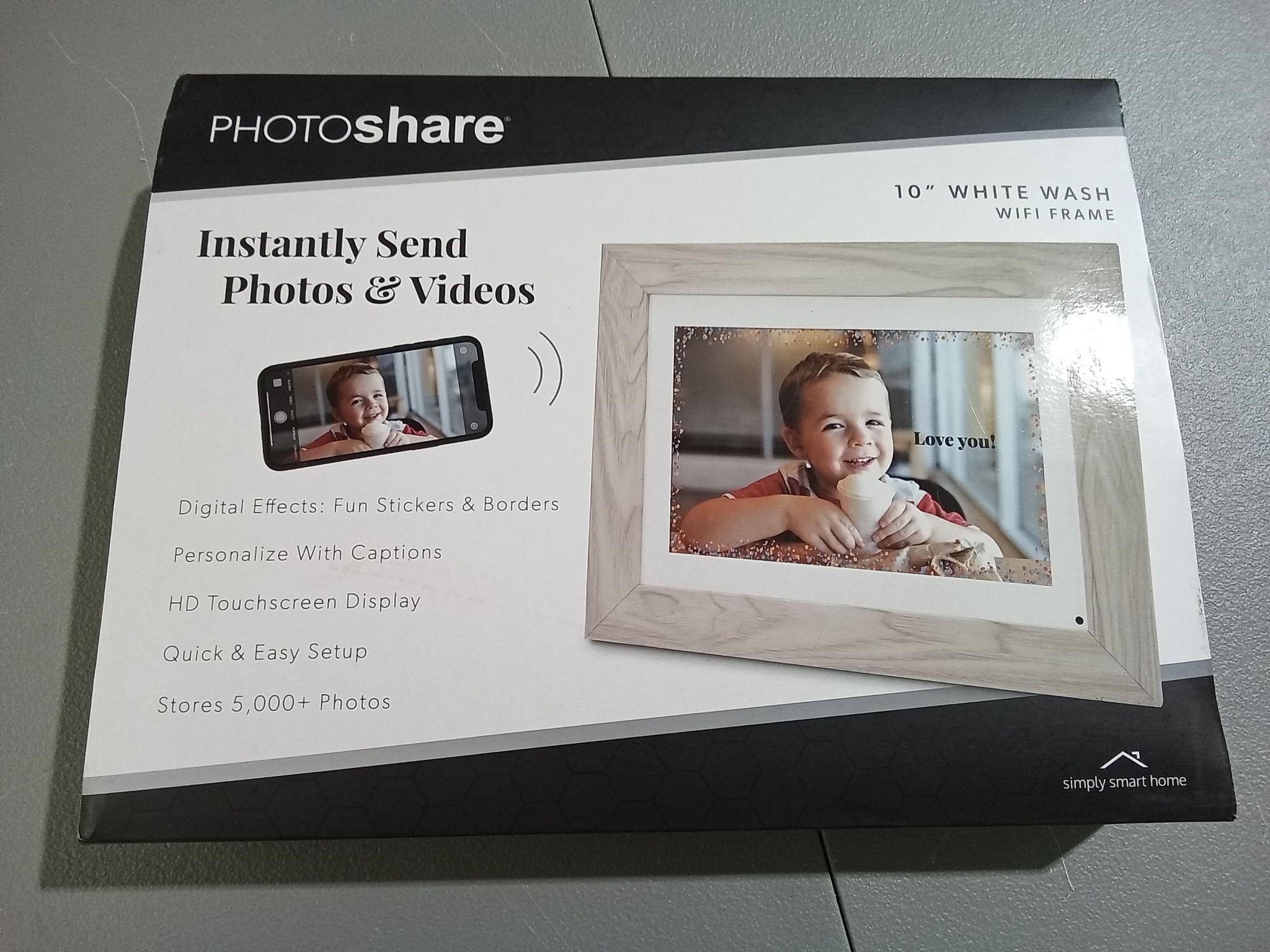 Photoshare Wifi Picture Frame - 10in