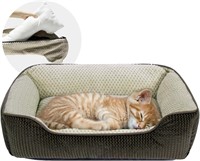 20  Brown Dog/Cat Bed with Zipper