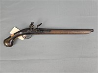 Antique Flint Lock Dueling Pistol