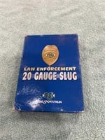 Law enforcement 20 GA slug