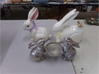 Rabbit figures