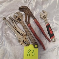 pliers and wrenches
