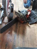 Chain Saw for Parts & Case