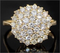 18kt Gold 1.67 ct Natural VVS1 Diamond Ring