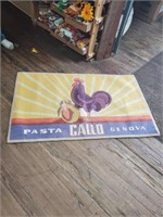 Gallo Pasta Accent Chicken Rug