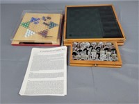 2 Pc Games - Chess & Chinese Checkers