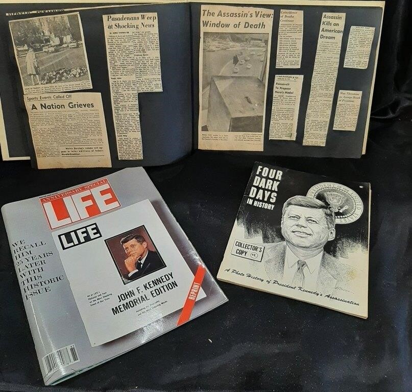JFK assassination clippings