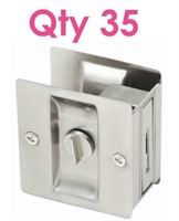 Qty 35-Pamex Pocket Sliding Door Privacy Lock