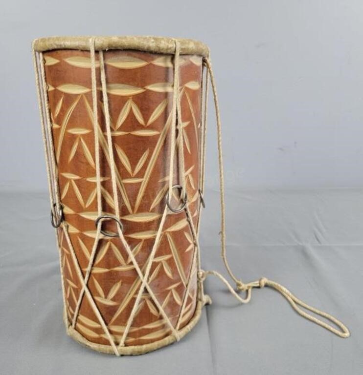 Double Skin Tribal Style Drum