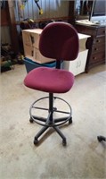 Burgundy Office Chair