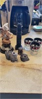 Lot of Misc. Figurines and Glasses