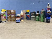 Various Office Supplies / Battery Cleaner / Primer