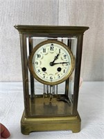 Vintage French Crystal Regulator Clock