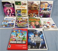 10- WII GAMES IN CASES