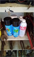 5 Cans - Spray Paint & Motor Treatment