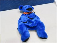 GRATEFUL DEAD rare Blue Bear 20" Backpack