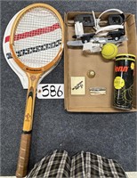 Tennis Ball, Tennis Racket & Other Sport Items