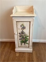 Vintage Floral Storage Cabinet