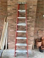 Rigid Heavy Duty Aluminum Ladder 8 Feet