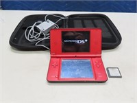 Red NINTENDO MarioBros 25th DSiXL Video System EXC