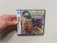 Nintendo DS "Pokemon Platinum" Game w/ Case & Man
