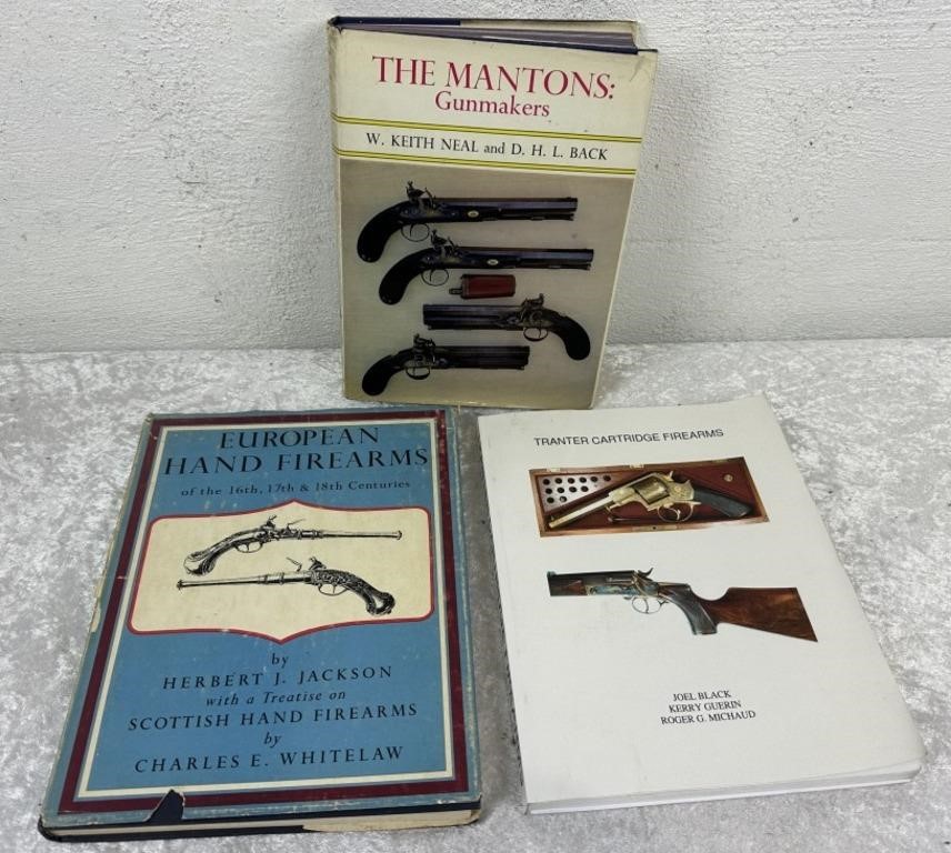 Lot Of 3 Hardcover Collectors Gun Books
