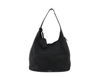 PRADA Black Leather Designer Shoulder Bag