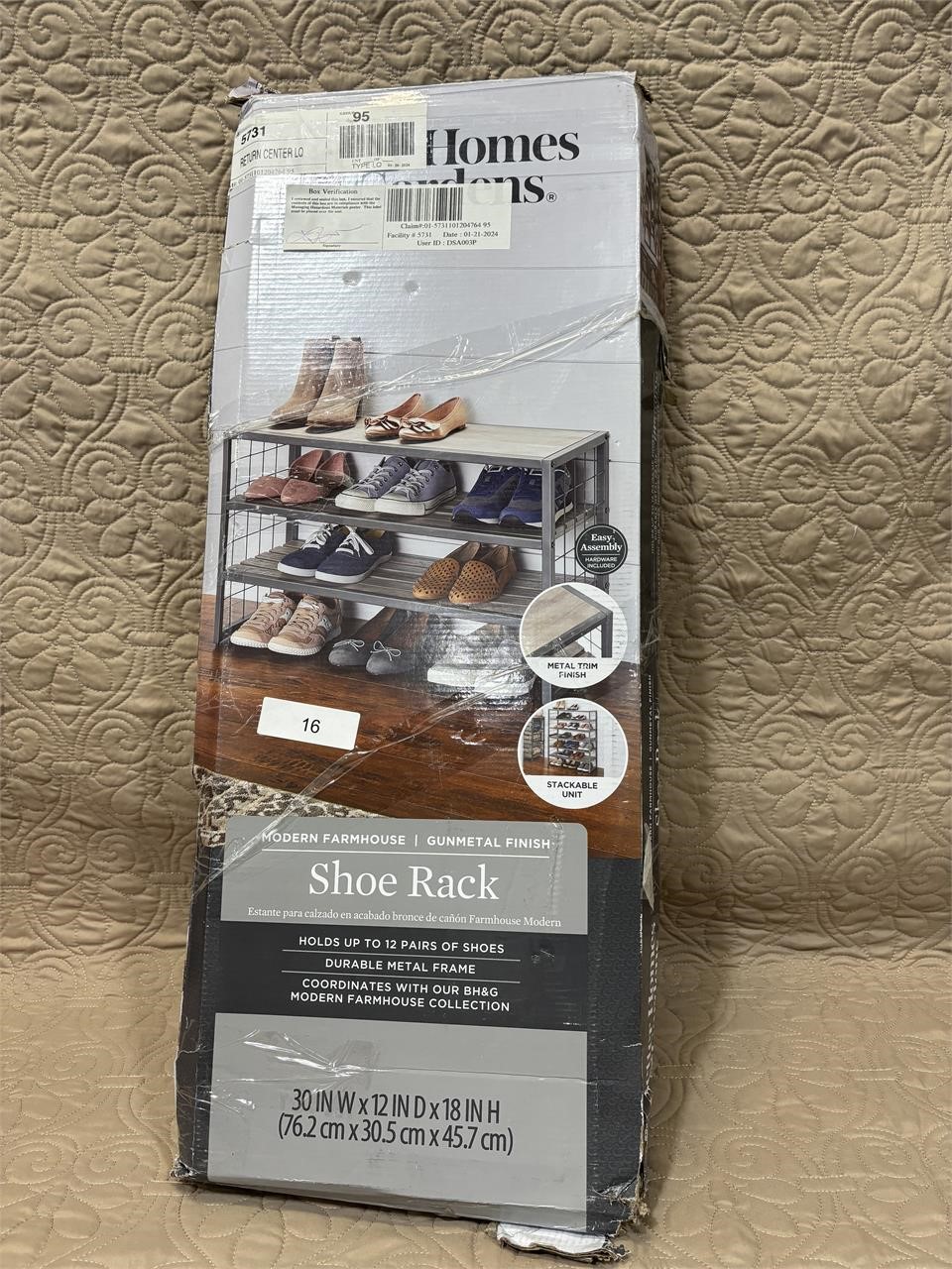 Better homes and gardens shoe rack