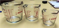 Anchor Hocking Measure Cups