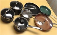 Pots and Pans incl. Copper Chef.