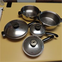 Seal O Matic Vintage Pots and Pans