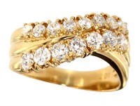 18k Gold 1.02 ct Brilliant VS Natural Diamond Ring