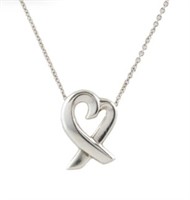 Tiffany & Co. Picasso Loving Heart Necklace