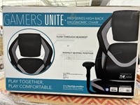 gamers unite high back ergonomic chair