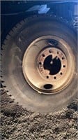 Wheel and Tire 11 R 24.5 (4)
10 Lug—3 New 1 Used