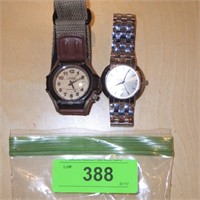 CASIO & UNMARKED WATCH (UNTESTED)