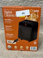 digital ceramic heater