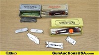 Remington, Winchester Knives. Excellent. Lot of 8;