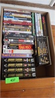 ASST. DVD'S & VHS TAPES
