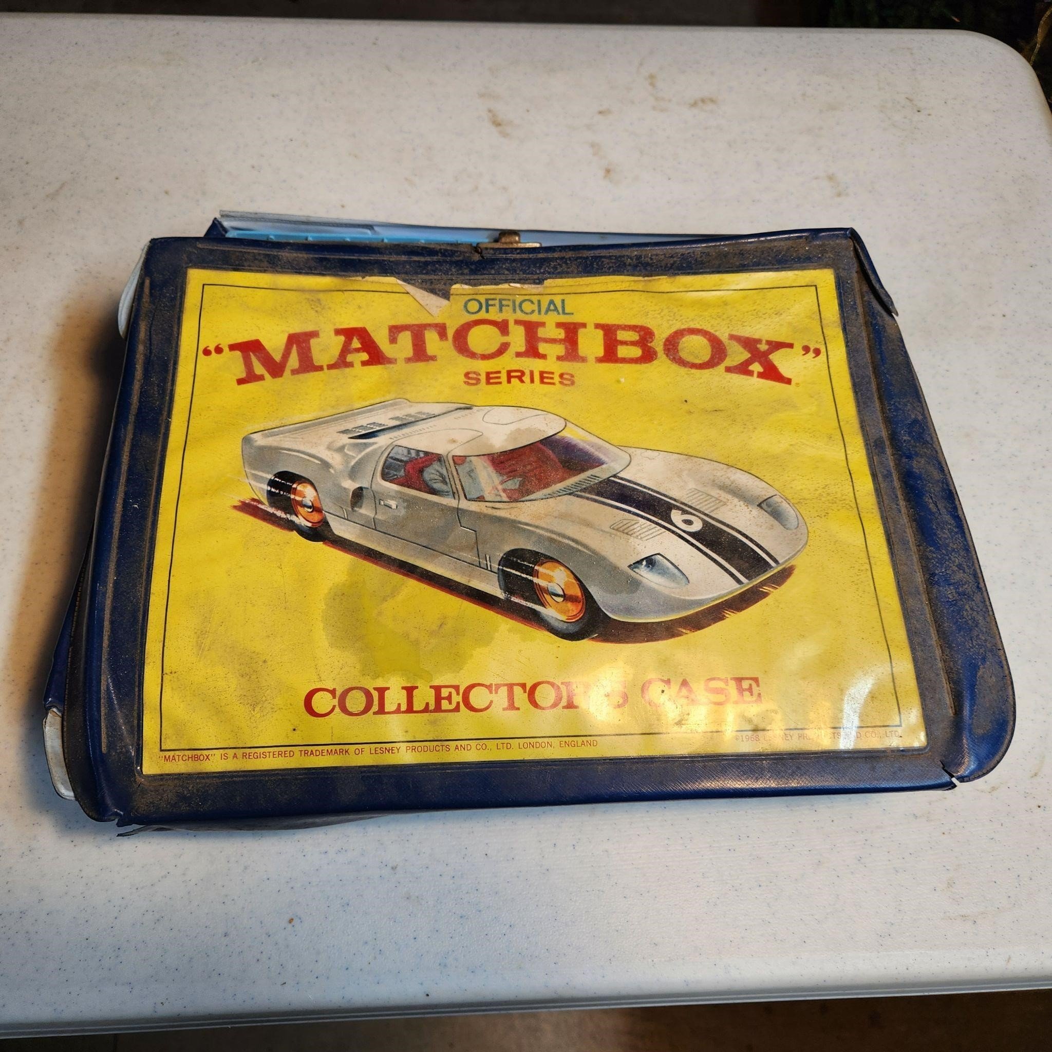 Matchbox Case and Cars