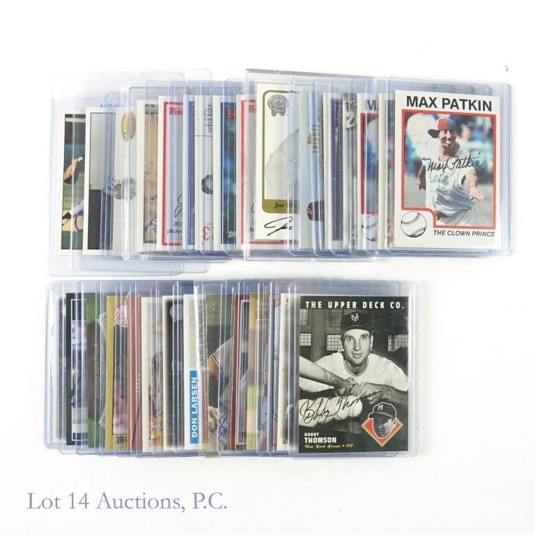 Baseball Card Autographs (30)