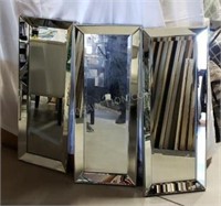 Lot of 3 Mirrors - 14" x 36"