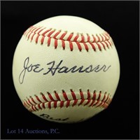 Joe Hauser Signed Baseball
