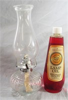 OIL LAMP WITH LAMPLIGHT FARMS LAMP OIL