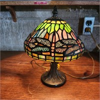 Tiffany Style Dragonfly Desk Lamp