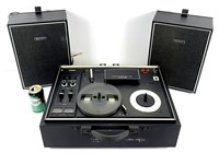 Enregistreur SONY TC-270 vintage + haut-parleurs