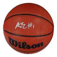 Autographed Anthony Edwards NBA Basketball