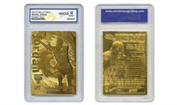 23K Gold Michael Jordan Z-Force Card