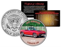 1967 Chevrolet Corvette L88 JFK Coin