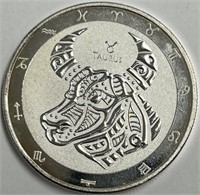 2022 Tokelau Bull One Ounce Silver Five Dollars